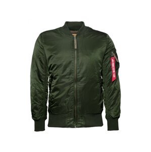 ALPHA INDUSTRIES Prechodná bunda  tmavozelená