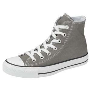 CONVERSE Členkové tenisky 'Chuck Taylor All Star'  sivá / biela