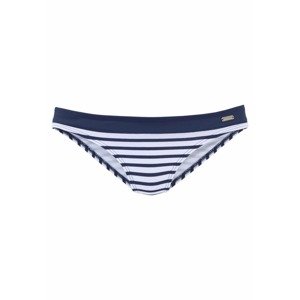 VENICE BEACH Bikinové nohavičky 'Summer'  námornícka modrá / biela