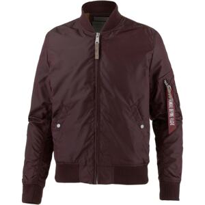 ALPHA INDUSTRIES Prechodná bunda 'MA-1 TT'  vínovo červená / oxidová