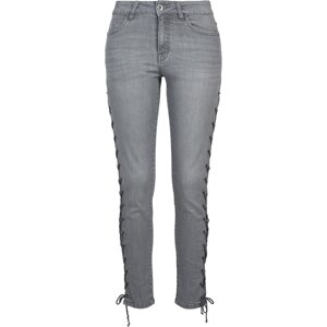 Urban Classics Džínsy  sivý denim