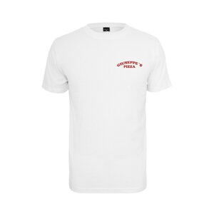 Mister Tee Tričko 'Giuseppe's Pizzeria'  červená / čierna / biela