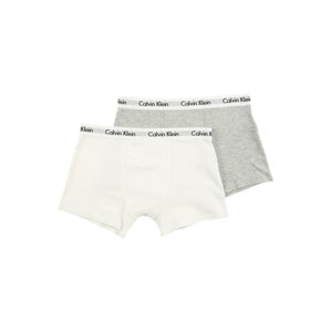 Calvin Klein Underwear Nohavičky  sivá melírovaná / biela
