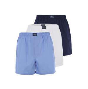 Polo Ralph Lauren Boxerky 'Open'  námornícka modrá / svetlomodrá / biela