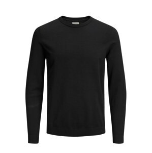 JACK & JONES Sveter  čierna