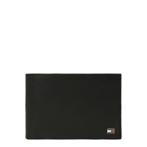 TOMMY HILFIGER Peňaženka 'Eton'  červená / čierna / biela