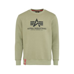 ALPHA INDUSTRIES Mikina  farby bahna / olivová