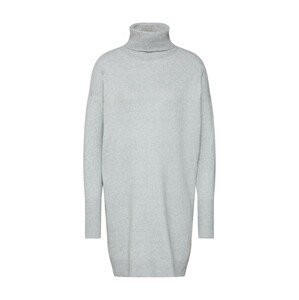 VERO MODA Pletené šaty  svetlosivá