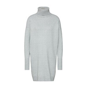 VERO MODA Pletené šaty  svetlosivá