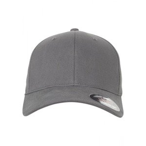 Flexfit Čiapka 'Brushed Twill'  sivá