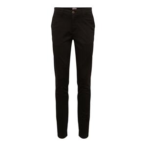 JACK & JONES Chino nohavice 'JJIMarco JJBowie'  čierna