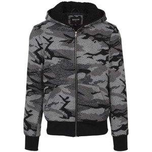 Urban Classics Prechodná bunda  sivá / tmavosivá / čierna