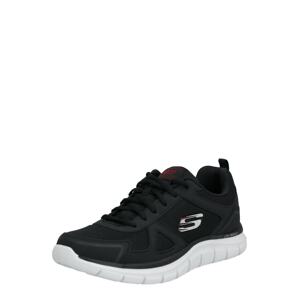 SKECHERS Nízke tenisky 'Track'  čierna / biela