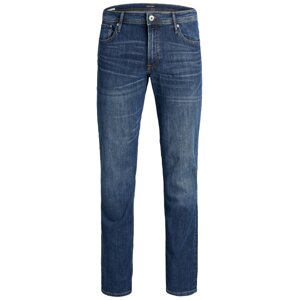 Jack & Jones Plus Džínsy 'JJTim'  modrá denim