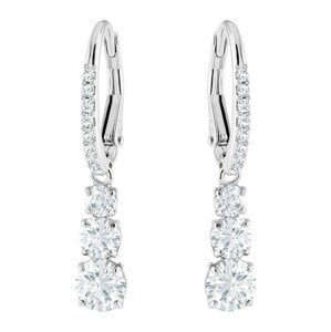 Swarovski Náušnice 'Attract Trilogy'  strieborná