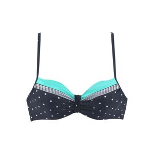 LASCANA Bikinový top 'Monroe'  tyrkysová