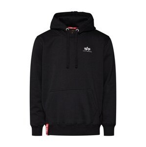 ALPHA INDUSTRIES Sveter  čierna / biela
