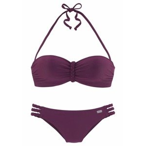 BUFFALO Bikiny  bordová