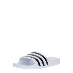 ADIDAS PERFORMANCE Plážové / kúpacie topánky 'Adilette Aqua'  čierna / biela