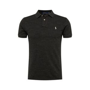 Polo Ralph Lauren Tričko  striebornosivá / čierna melírovaná