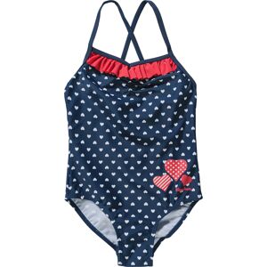 PLAYSHOES Jednodielne plavky  námornícka modrá / červená / biela