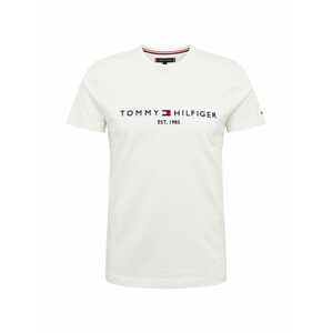 TOMMY HILFIGER Tričko  tmavomodrá / červená / biela