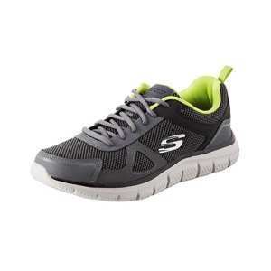 SKECHERS Nízke tenisky 'Track Bucolo'  čadičová / kiwi / čierna