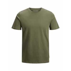 JACK & JONES Tričko  olivová