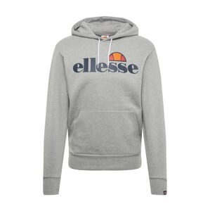 ELLESSE Mikina 'Gottero'  tmavomodrá / sivá melírovaná / mandarínková / grenadínová