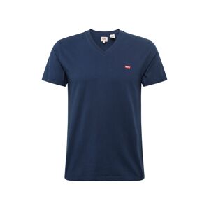 LEVI'S ® Tričko 'Housemark V Neck Tee'  tmavomodrá