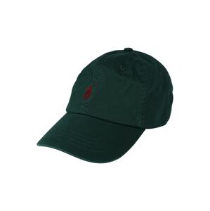 Polo Ralph Lauren Čiapka 'CLASSIC'  zelená / červená