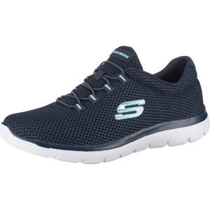 SKECHERS Nízke tenisky 'Summits'  námornícka modrá / tyrkysová / biela