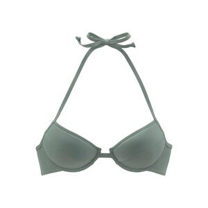 BENCH Bikinový top 'Perfect'  tmavozelená
