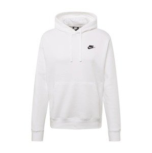 Nike Sportswear Mikina 'Club Fleece'  čierna / biela