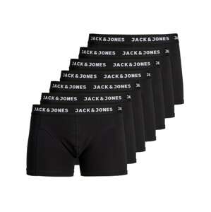 JACK & JONES Boxerky 'Chuey'  čierna / biela