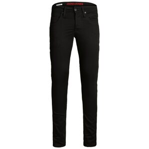 JACK & JONES Džínsy 'GLENN'  čierna