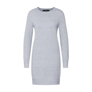 VERO MODA Pletené šaty 'VMDoffy'  svetlosivá