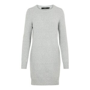 VERO MODA Pletené šaty 'VMDoffy'  svetlosivá