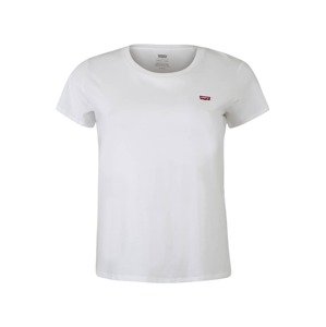 Levi's® Plus Tričko 'The Perfect Tee '  červená / biela