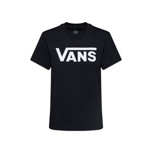 VANS Tričko 'WM FLYING V CREW'  čierna / biela