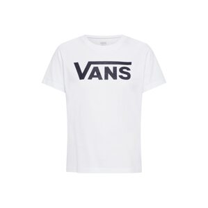 VANS Tričko 'WM FLYING V CREW'  čierna / biela