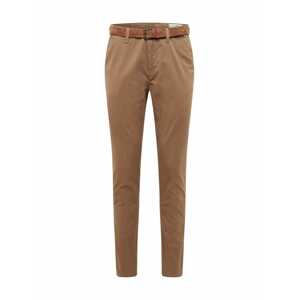TOM TAILOR DENIM Chino nohavice  svetlohnedá
