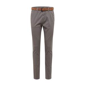 TOM TAILOR DENIM Chino nohavice  sivobéžová