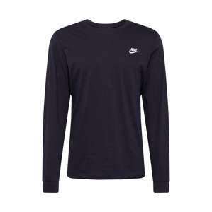 Nike Sportswear Tričko 'Club'  čierna / biela