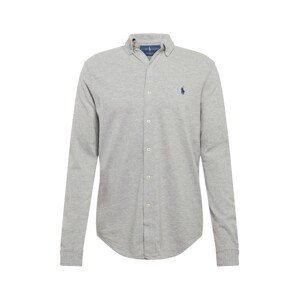 Polo Ralph Lauren Košeľa  sivá melírovaná