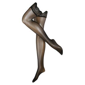 FALKE Jemné pančuchy 'Matt Deluxe'  čierna