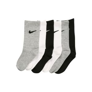 Nike Sportswear Ponožky  sivá melírovaná / čierna / biela