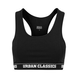 Urban Classics Podprsenka  čierna / biela