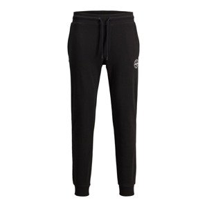 JACK & JONES Nohavice 'Gordon Shark'  čierna / biela