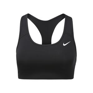 NIKE Športová podprsenka  čierna / biela